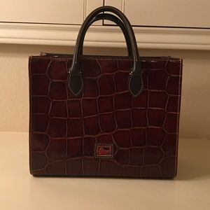 Dooney & Burke embossed purse